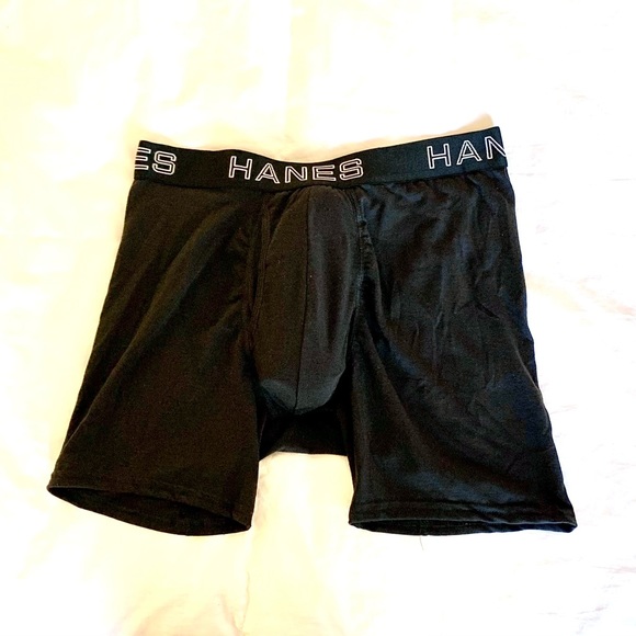 Hanes Men's Total Support Pouch Trunk Underwear.  ( 1 black, size M); NWOT. - Picture 10 of 14